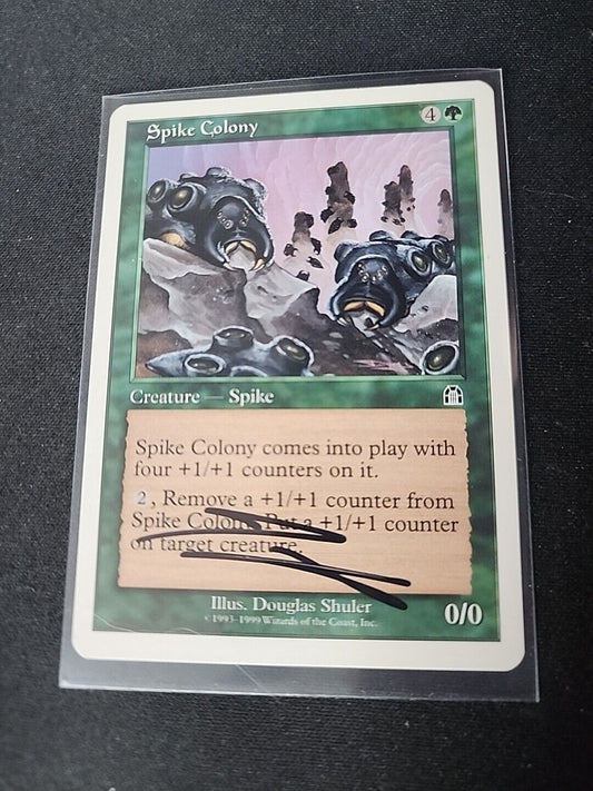 Spike Colony SIGNED Douglas Shuler Magic the Gathering MTG